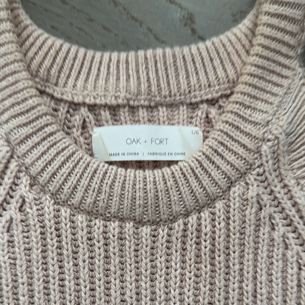Pink Ribbed Knit Tank Top - Picture 2 of 4